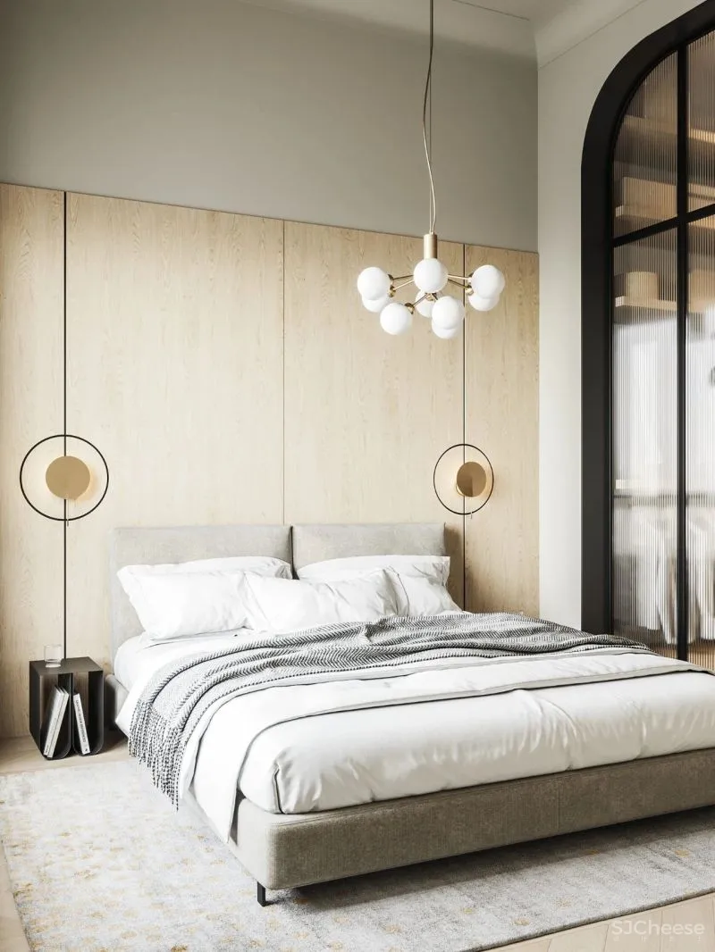 90.2㎡二居室,清新典雅,一种精致的生活姿态!