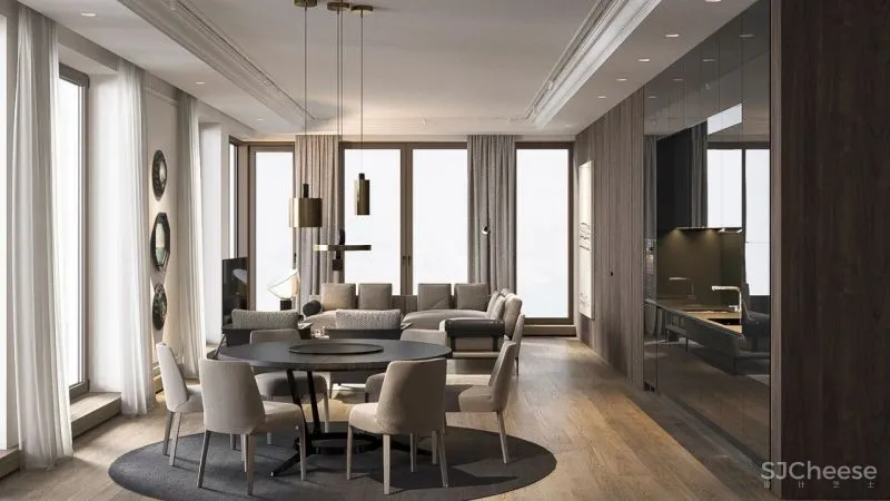 折衷主义,精致优雅!