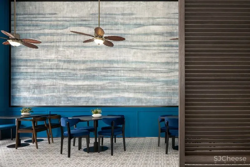 如聿设计:一抹灰蓝色,演绎优雅的高级旋律!