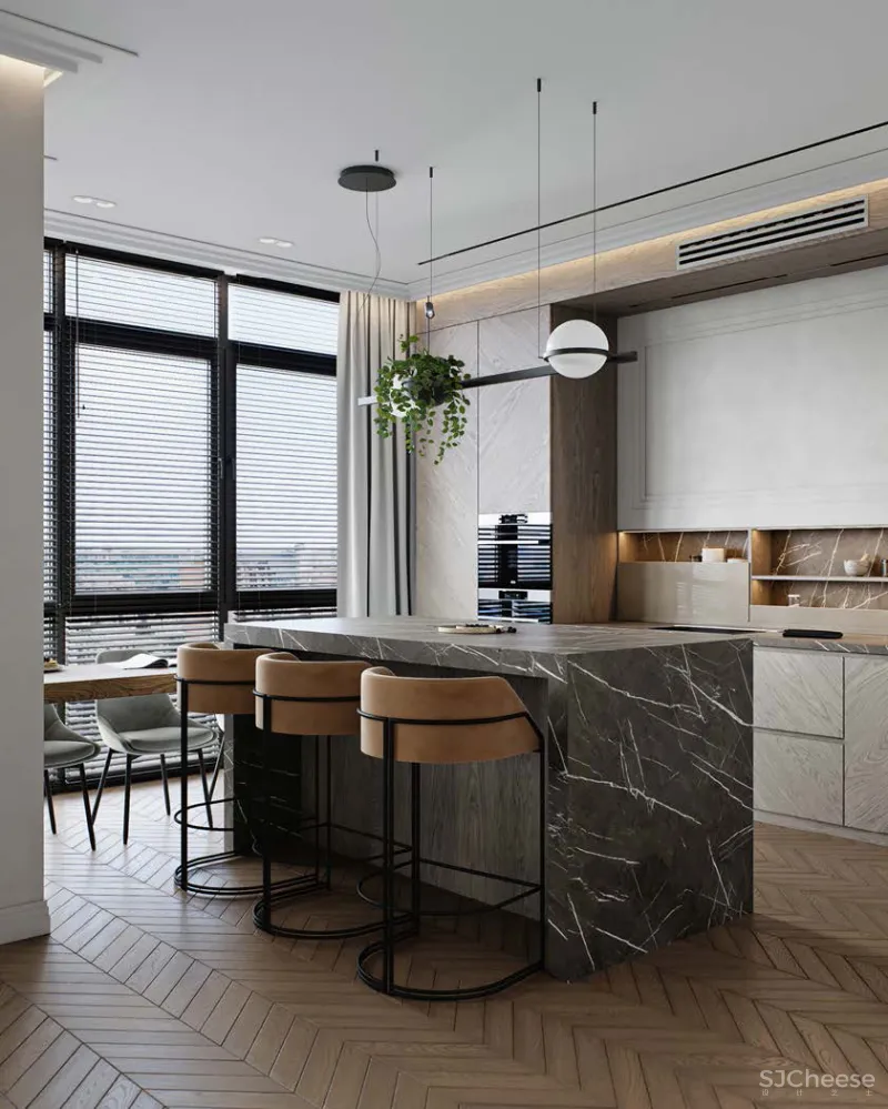 87㎡ 一室户,隐藏式灯光这样用,高级又显质感