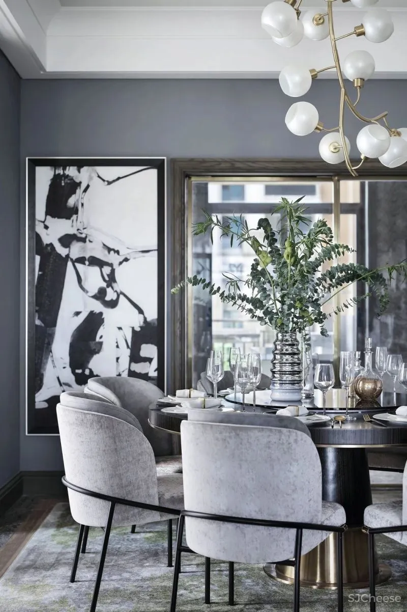 梁志天作品:万科安品园舍别墅,文雅和畅的当代写意 !