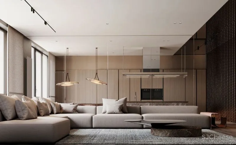 315㎡大平层设计,越简,越奢华!