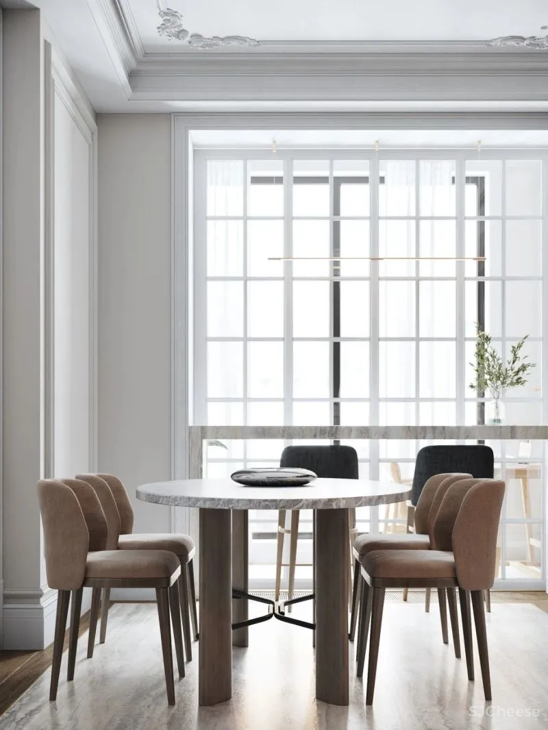 现代与古典的融合,豪宅设计新定义 A.T.O Studio