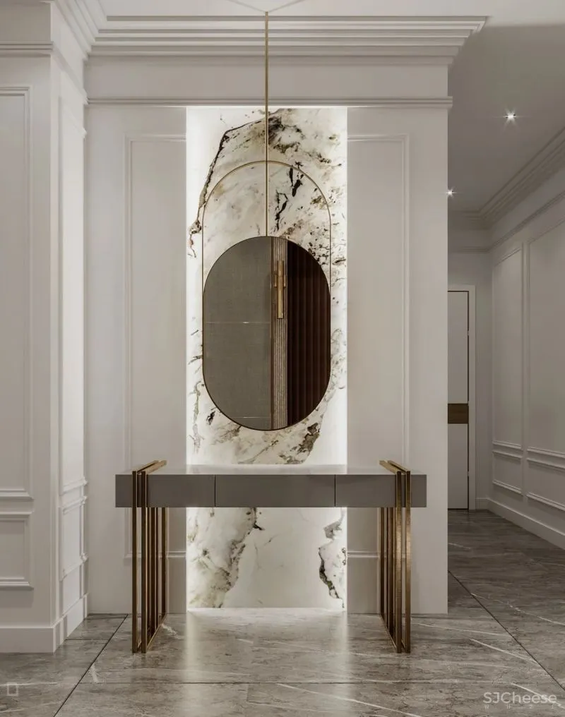 100个·轻奢系入户玄关设计