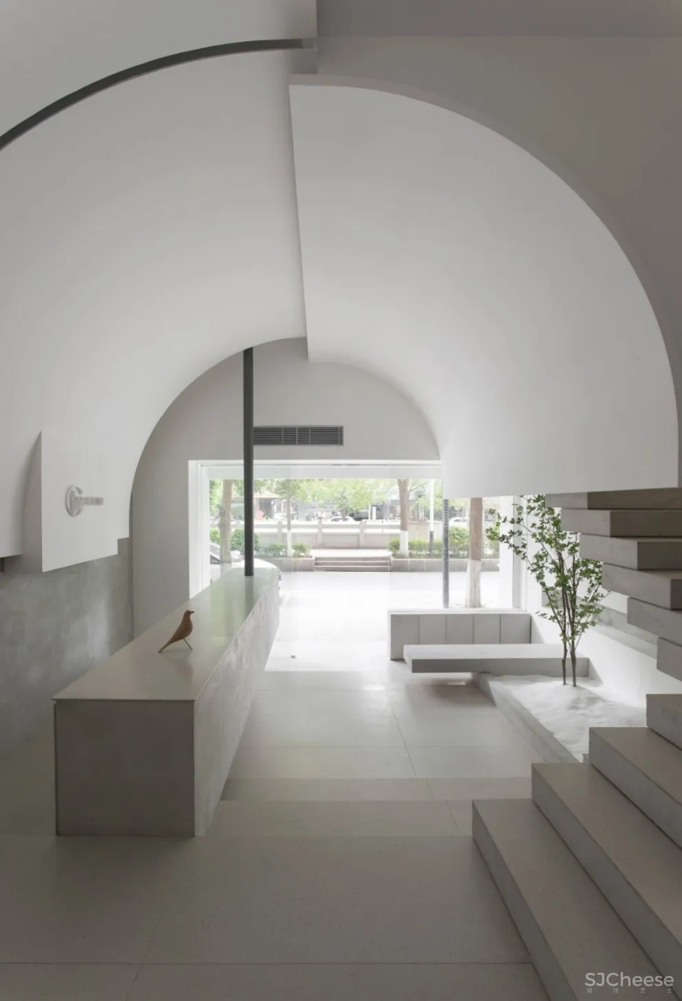 PADSTUDIO质感建筑设计 | 城市山丘-B&M美颜社