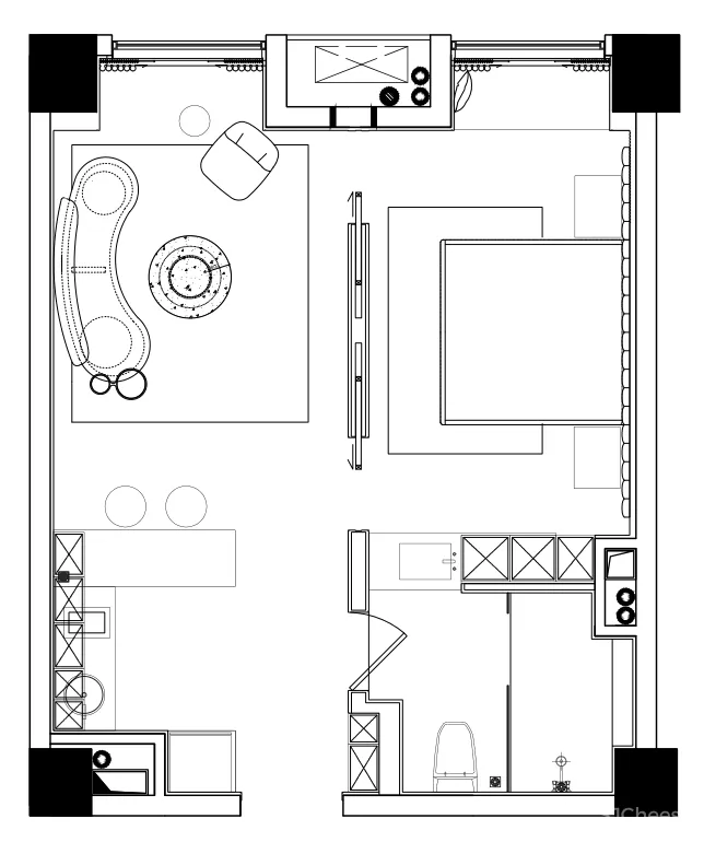 以设计之名,住进别YOUNG的家 元禾大千新作