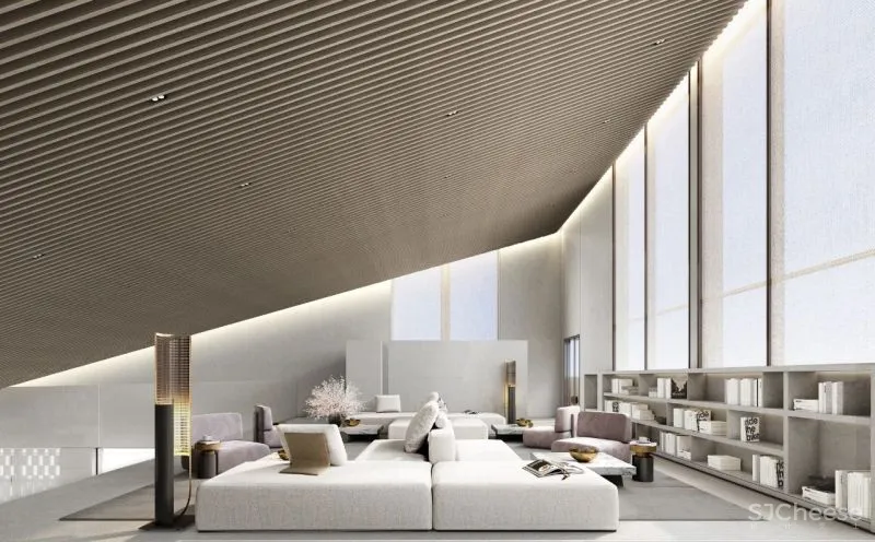 苏州图书馆入驻!这座 2600 ㎡ 售楼处将光线与建筑融合到极致