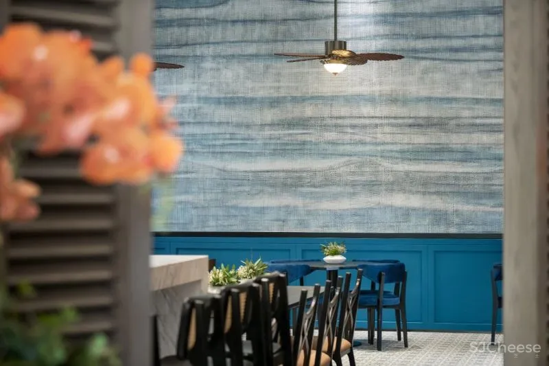 如聿设计:一抹灰蓝色,演绎优雅的高级旋律!