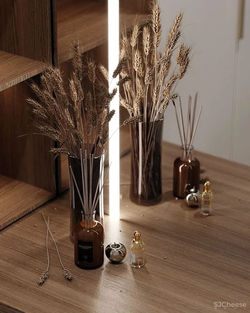 现代简约:一厅三室,灰色 木色,高级!