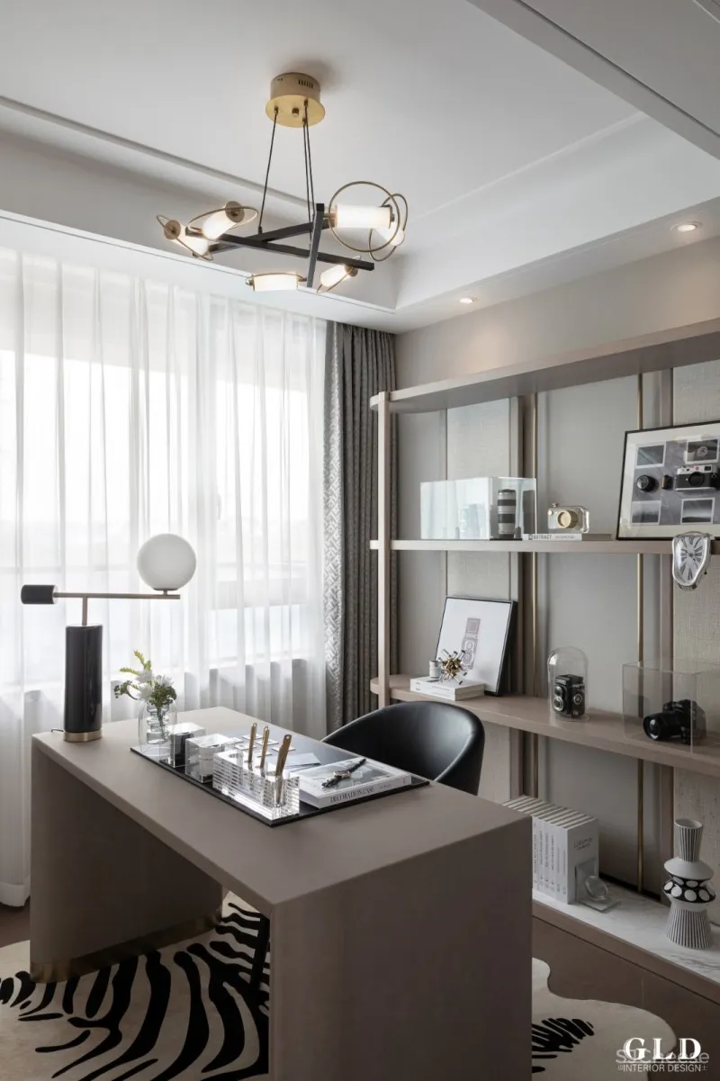 GLD绿檀设计作品| 巴夫洛小镇项目下叠样板间