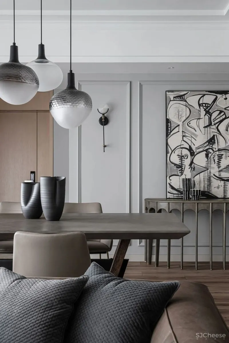 高级灰的精致格调，克制严谨的机长之家 宏福樘设计