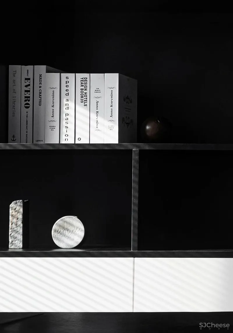 水泥漆 石纹墙板，自然肌理碰撞出不同的视觉感受 予以设计