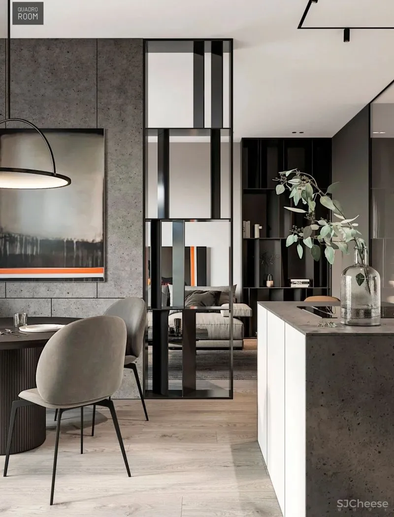 最纯粹的简约灰设计!