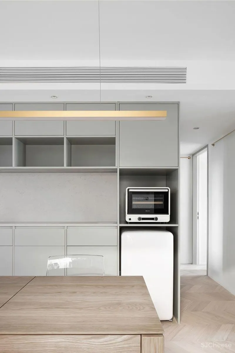 新作 以书架装置为中心的家庭公共空间 涡轮之家,上海 栖斯设计