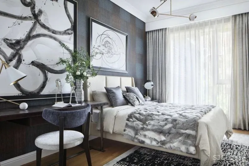 梁志天作品:万科安品园舍别墅,文雅和畅的当代写意 !