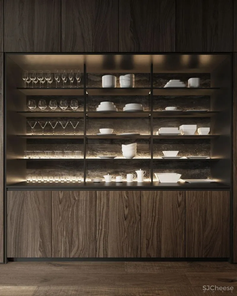 原木灰 南瓜橙,74m²小户型的大宅格调