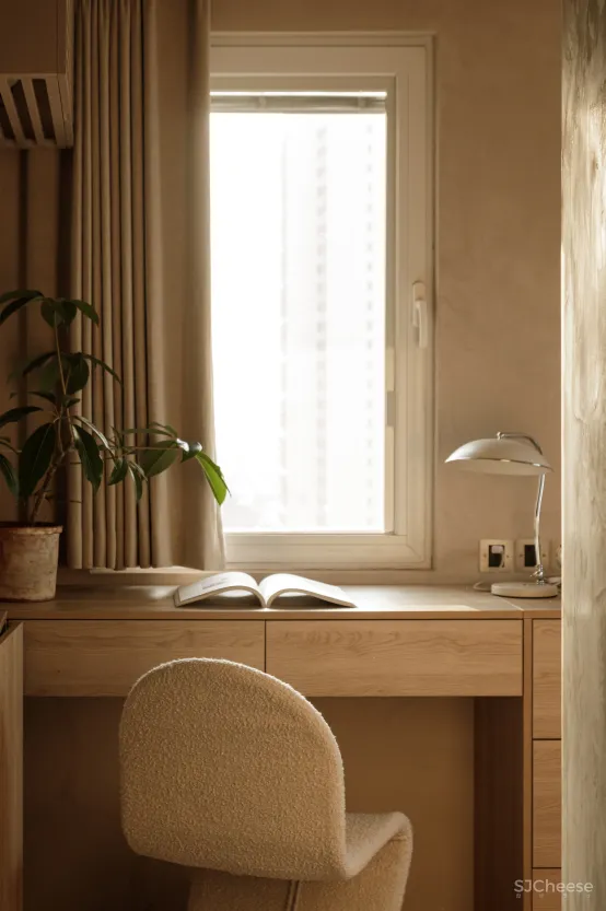 64㎡也能实现顶配侘寂风?