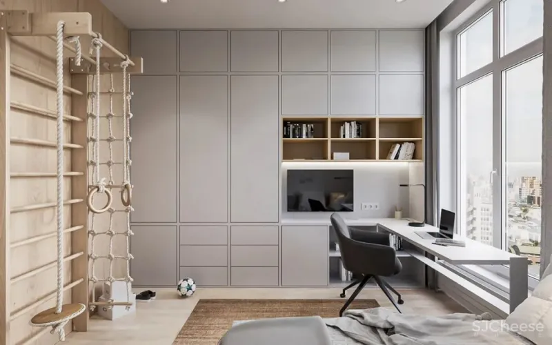 70㎡盐系公寓，空间虽小却一应俱全！