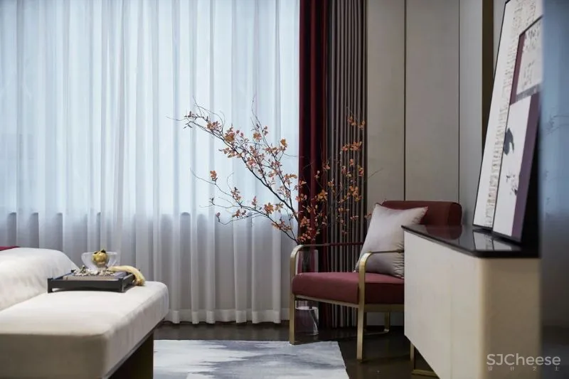 WTD.威尔森新作 成都保利「和光逸境」销售中心-下叠样板房设计