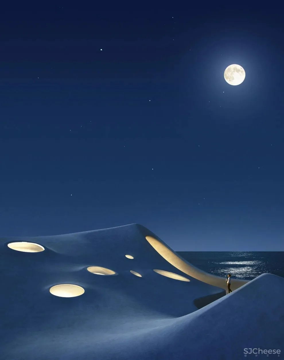 MAD Architects新作丨多维的“时空隧道”，海口云洞图书馆