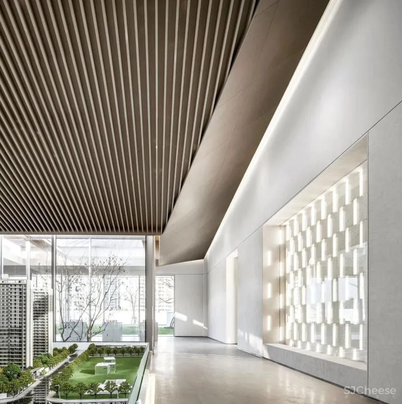 苏州图书馆入驻!这座 2600 ㎡ 售楼处将光线与建筑融合到极致