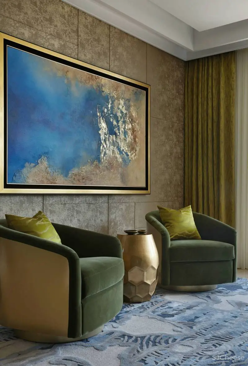 梁志天作品:万科安品园舍别墅,文雅和畅的当代写意 !