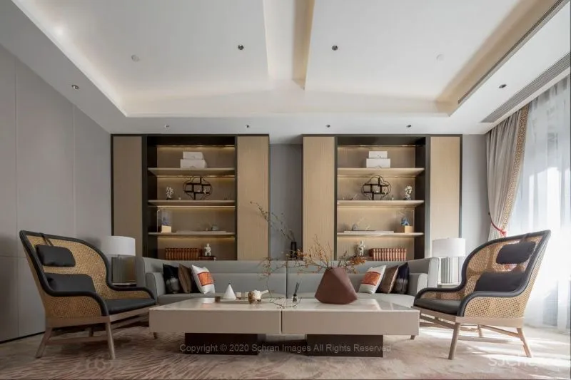 水墨东方,简练质朴的当代美学空间 赛瑞迪普空间设计