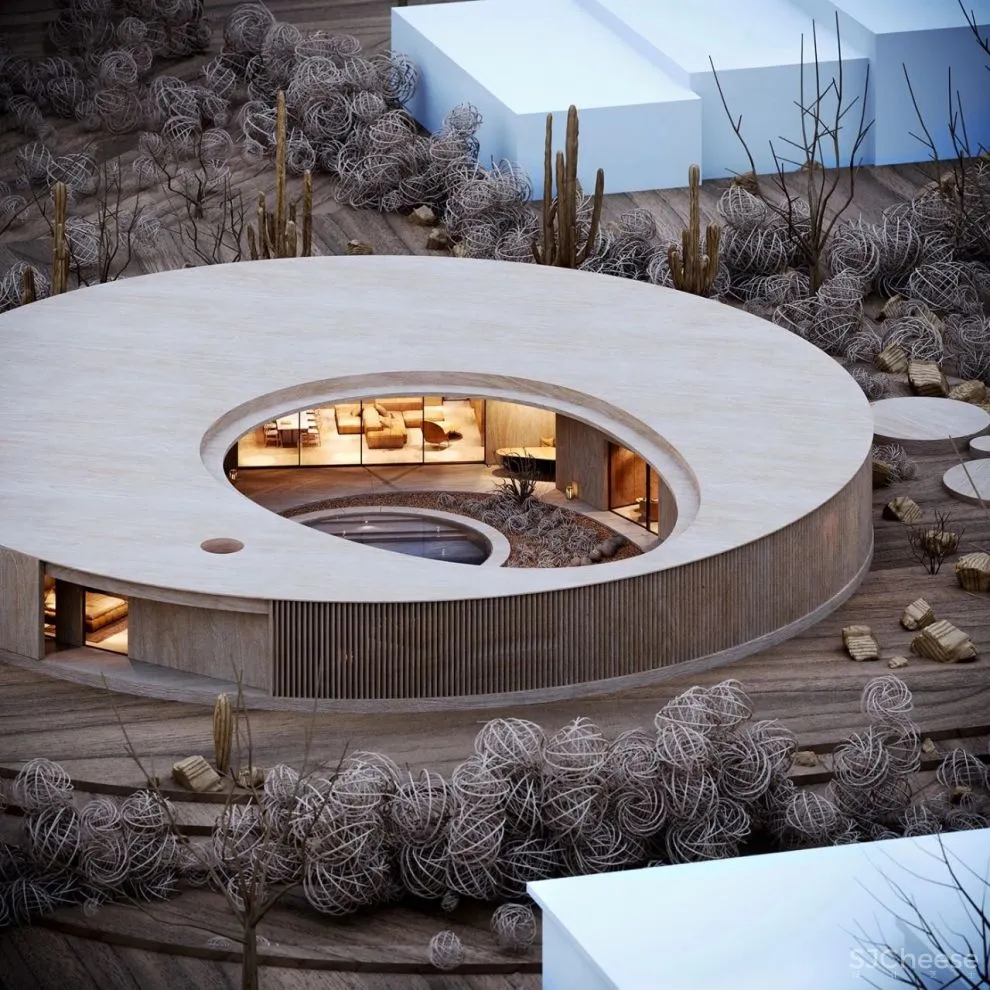 好看的别墅千千万,有趣的建筑百里挑一