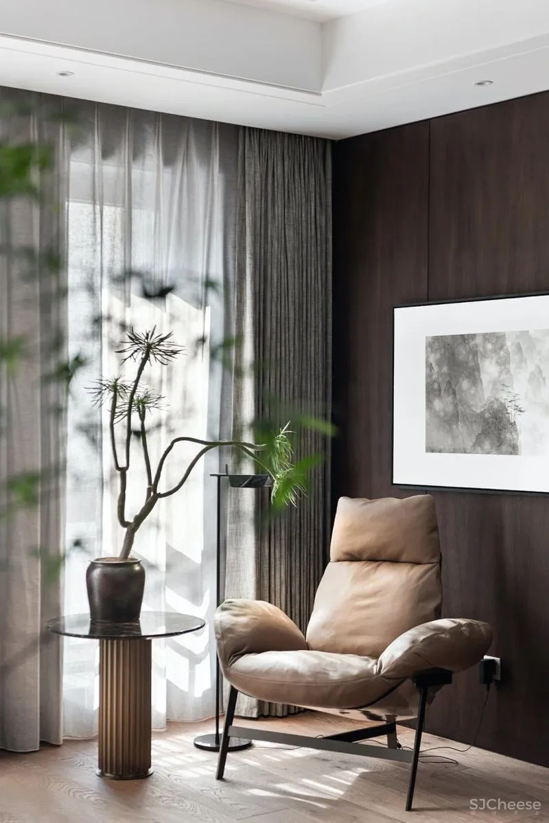 尚层设计 北京 1200㎡ 独栋隐逸大宅，自然安详的家