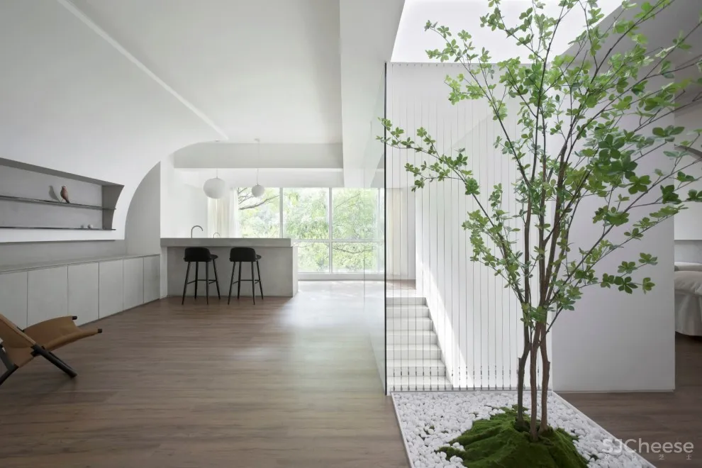 PADSTUDIO质感建筑设计 | 城市山丘-B&M美颜社