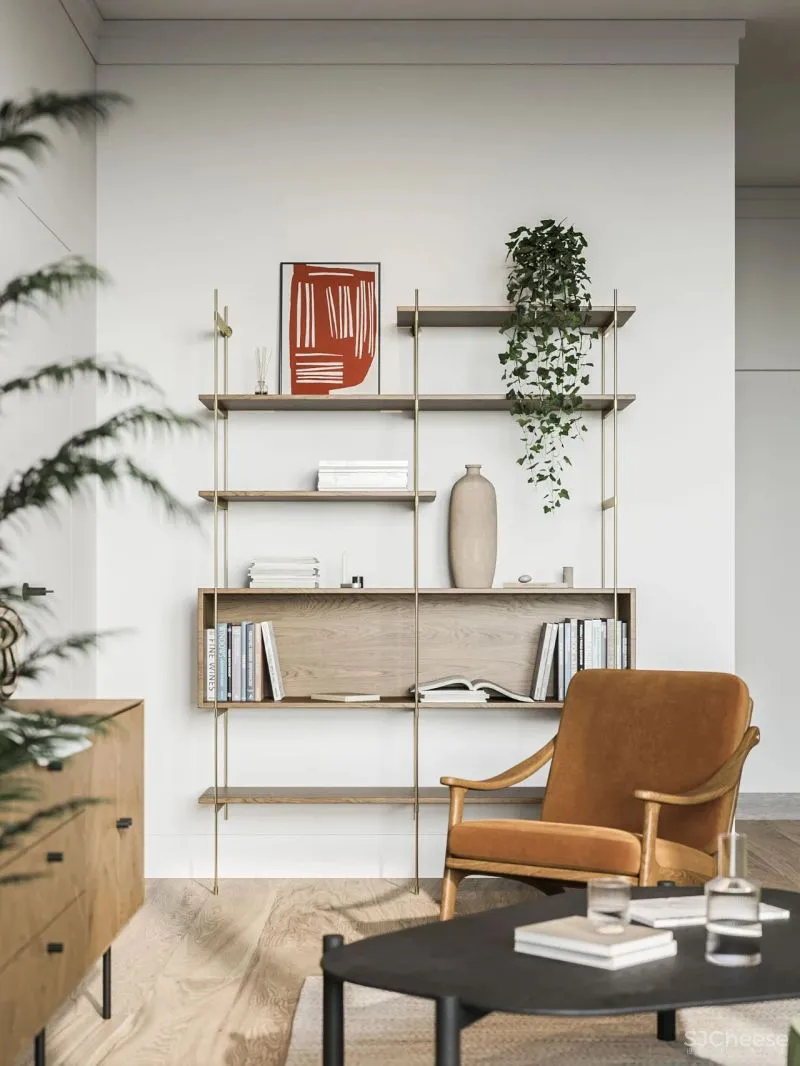 90.2㎡二居室,清新典雅,一种精致的生活姿态!