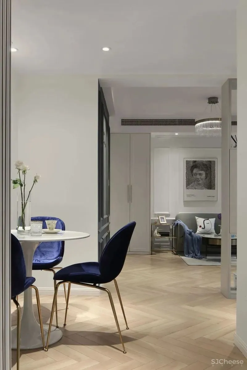 一点文艺范儿,一点轻奢风,86㎡单身女孩的居心地