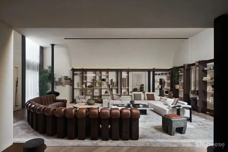 新作|布鲁盟设计 630㎡ 顶级艺术合院,自在与安静的完美演绎