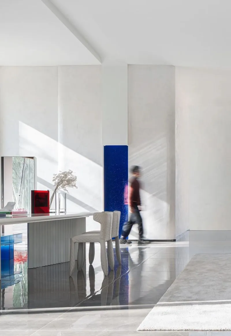 如聿设计:一抹灰蓝色,演绎优雅的高级旋律!