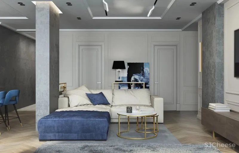 67㎡两居室，三口之家的温馨美宅！