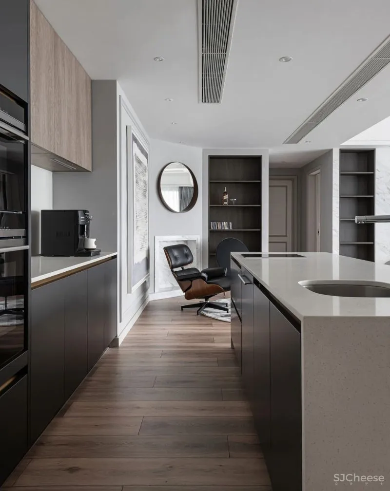 高级灰的精致格调，克制严谨的机长之家 宏福樘设计