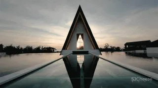 海天之间,刹那即永恒——三亚保利浅海时光里追光礼堂 联创设计