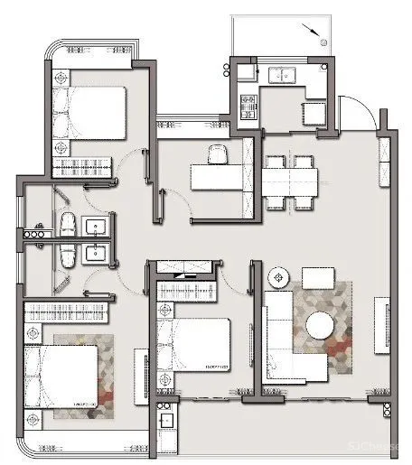 EH DESIGN 空间 诗意山水缔造人居美学——丽水银泰城项目