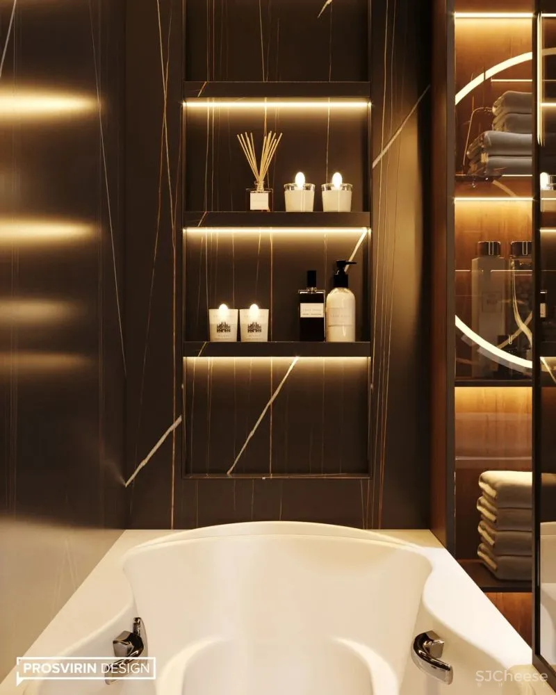 90㎡现代轻奢,营造舒适温暖感!