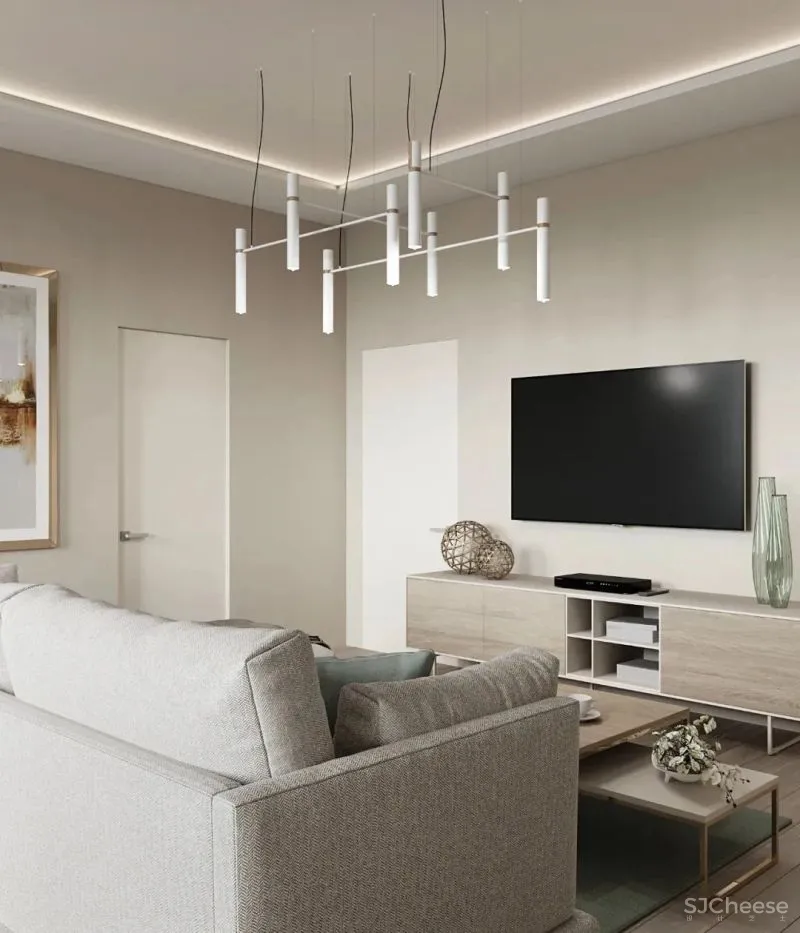 110㎡简约私宅，开放式布局下的纯享空间！