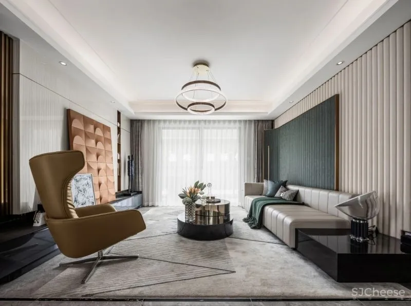 EH DESIGN 空间 缤纷生活、斑斓艺术 —— 金地金茂九峯府样板间4套