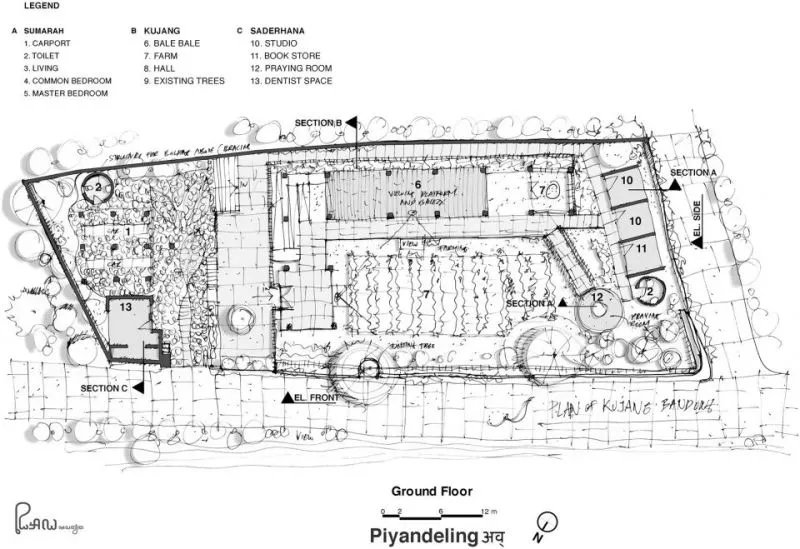 新作 将竹艺融入矩形柱网空间 Piyandeling社区 RAW Architecture
