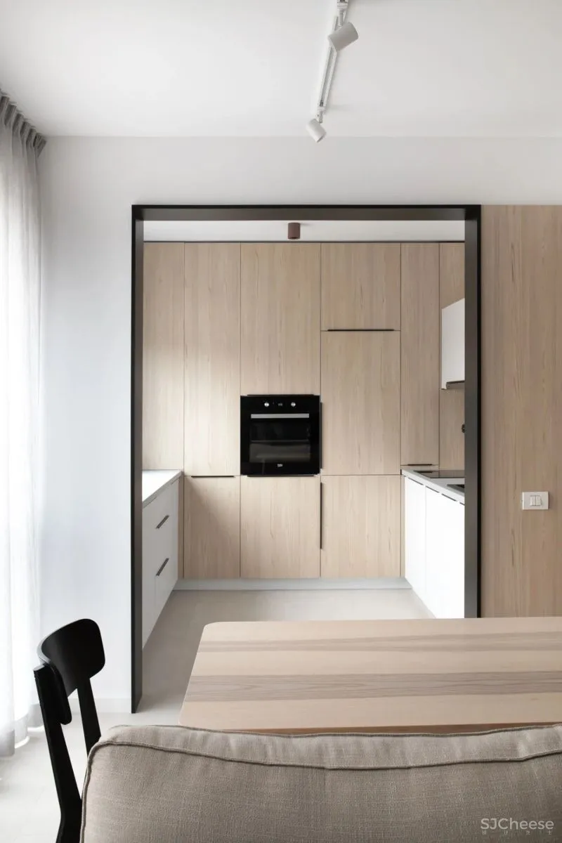 88㎡两居室,木元素用得好,恰到好处的精致