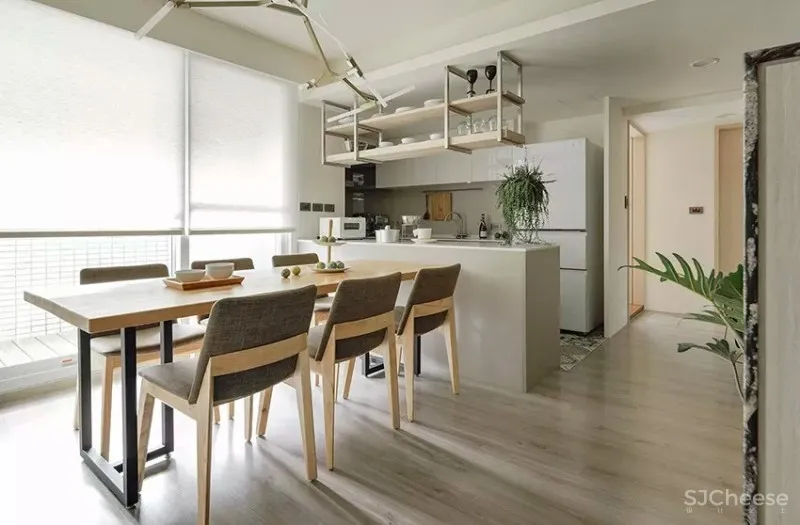 自然原色,清新北欧风亲子宅