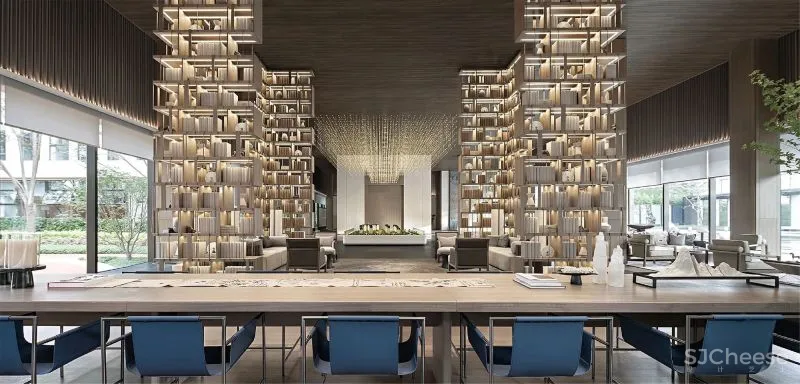 售楼处要「去销售化」,明德设计用空间美学重构城市生活社区