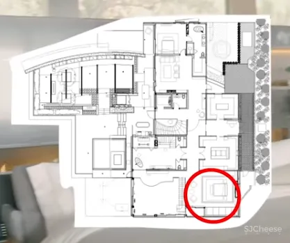 1800㎡ 的别墅 ,月租金248万,主卧天窗全打开,再次刷新豪宅认知!