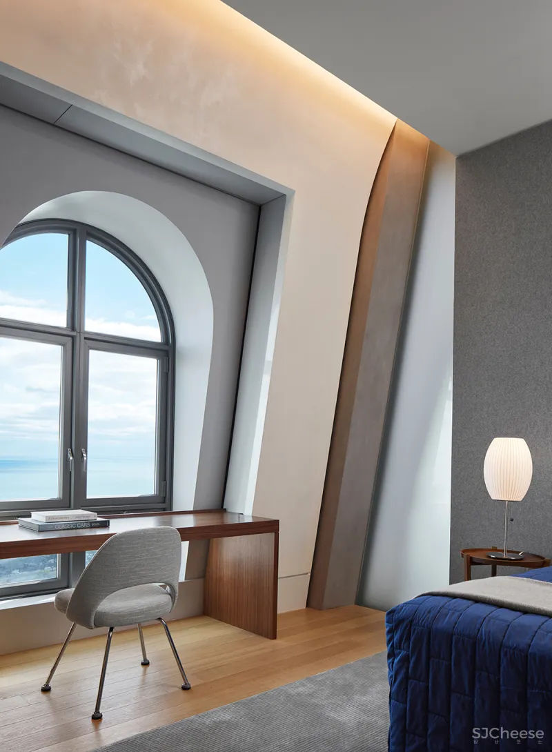 Wheeler Kearns Architects丨被艺术品包围的顶层公寓