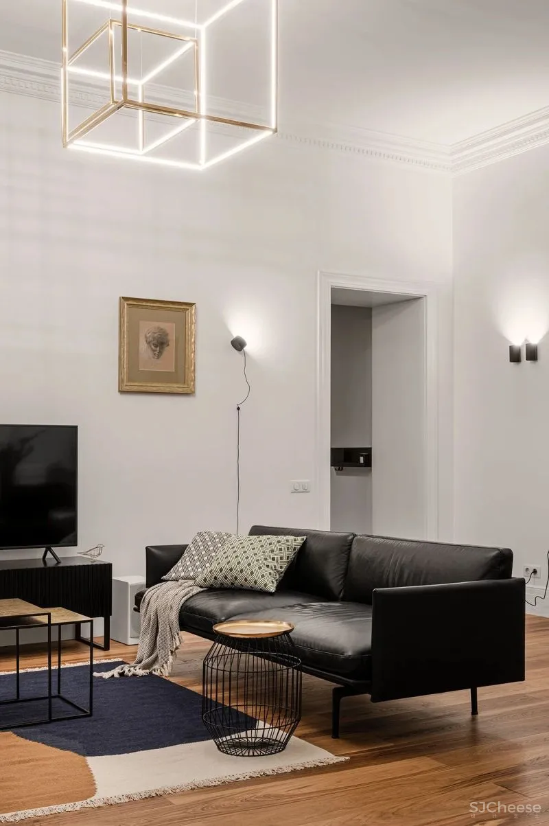 75㎡小宅,现代与复古!