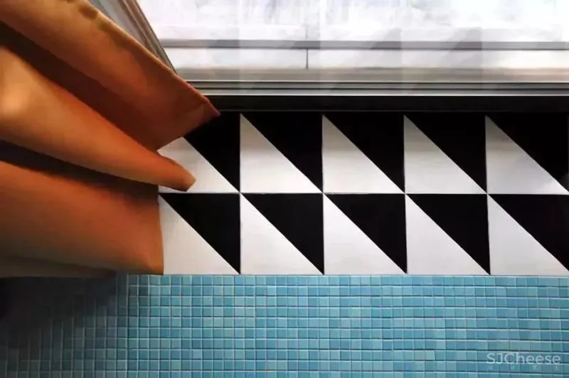 有颜有趣的瓷砖铺贴创意!