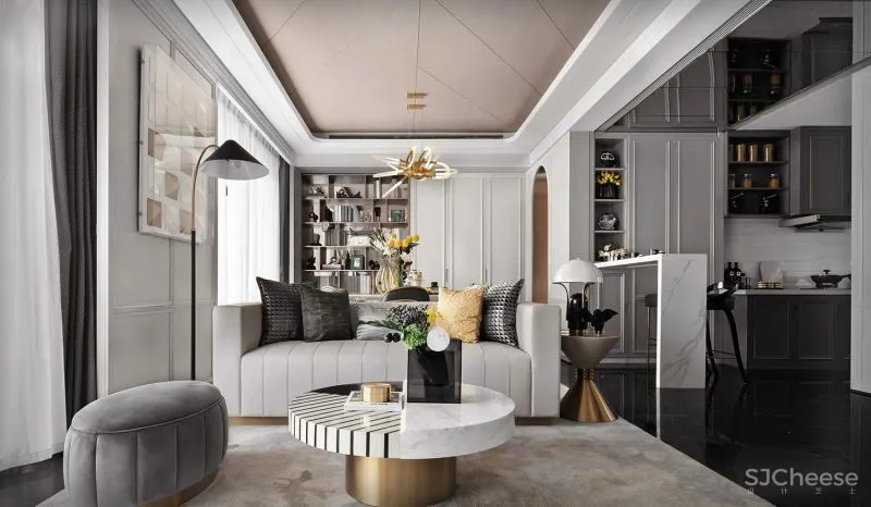 海力|新作 中梁・西安国宾府上叠样板间